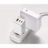 Зарядное устройство Baseus 2xUSB-C 65W + 1xUSB GaN + cable USB-C to USB-C 100W 1.0m white (CCGP120202) - Image 8