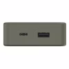 Батарея універсальна Hama 20000mAh, 15W/5V/3A, USB-C, USB-A, green (00201716) - Image 3