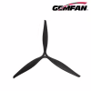 Пропелер для дрона Gemfan F1510 Folding 3 Blade Glass Fiber Nylon - Black 1CW + 1CCW (PMGNF1510-3A2) - Image 4