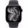 Смарт-годинник Apple Watch Series 11 GPS 42mm Jet Black Aluminium Case with Black Sport Band - S/M (MEQT4RK/A) - Image 2