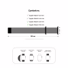 Ремешок для смарт-часов Armorstandart Nylon Band для Apple Watch 49/46/45/44/42 (Series 1-3) Midnight (ARM74217) - Image 3