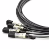 Оптичний патчкорд Alistar DAC-QSFP-4SFP+-1M - Image 3