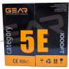 Кабель сетевой UTP 305м, cat.5e, CCA(25%), 4*2*0,51, PVC, indoor, grey GEAR (GEC-UTPCCA25051305) - Image 3