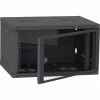 Шкаф настенный Ipcom 6U, 600*600, RAL9005 (СН-6U-060х060-ДС-9005) - Image 2