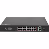 Комутатор мережевий Greenvision GV-010-D-16+2 PG+1 SFP (GV-010-D-16+2PG+1SFP) - Image 2