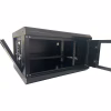 Шкаф настенный GEAR 4U 19'' 530x400x240 мм, black (GWMSN-4U) - Image 4