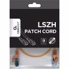 Патч-корд 1м S/FTP Cat 6A CU LSZH orange Cablexpert (PP6A-LSZHCU-O-1M) - Image 3