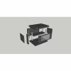 Шафа настінна GEAR 4U 19'' 600x600x280 мм, black (GWMSN-4U-600-600) - Image 5