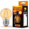 Лампочка TITANUM Filament G45 4W E27 2200K бронза (TLFG4504272A) - Image 2
