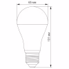 Лампочка TITANUM LED A60 12V 10W E27 4100K (TLA6010274-12V) - Image 2