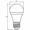Лампочка Eurolamp LED A60 12W E27 4000K 220V (MLP-LED-A60-12274(E)) - Image 4