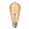 Лампочка Eurolamp ST64 7W E27 2700K (MLP-LED-ST64-07273(Amber)) - Image 2
