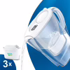 Фільтр-глечик Brita Marella XL Memo MXPro 3.5л (2л води) з фільтр-картриджем 3шт, білий (1052782) - Image 3