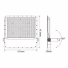 Прожектор Videx LED  PREMIUM F2 400W 5000K 220V (VL-F2-4005G) - Image 6