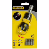 Набір викруток Stanley Multibit Stubby, реверсивна, з 6 змінними бітами (0-66-358) - Image 5
