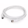 Кабель телевизионный 75 Ом 1.8m white Cablexpert (CCV-515-W) - Image 2