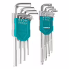 Набір інструментів Total ключів шестиграних+TORX 18шт. (THT106KT0181) - Image 2
