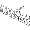 Граблі Gardena граблі-аератор Gardena Combisystem сталеві 35 см (03392-20.000.00) - Image 2