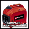 Генератор Einhell инверторный TC-IG 2000, 230В (1 фаза), 1.8/2kW, ручной старт, 21.6кг (4152590) - Image 2