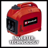 Генератор Einhell инверторный TC-IG 2000, 230В (1 фаза), 1.8/2kW, ручной старт, 21.6кг (4152590) - Image 3