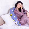 Подушка MirSon для беременных и кормления №8320 Print Line 17-0143 Mayya Бязь 30х170х20 см (2200006200451) - Image 6