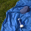 Плед Bergamo подушка Mild флісовий 150 х 180 см Синій (202312pl-03) - Image 3