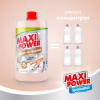 Засіб для ручного миття посуду Maxi Power Мигдаль запаска 1000 мл (4823098412151) - Image 4
