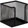 Підставка-куб для листів і паперів Buromax 10х10х10 см, wire mesh, black (BM.6215-01) - Image 2