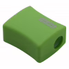 Точилка Buromax ALFA, RUBBER TOUCH з контейнером 2 отвори (BM.4778-1) - Image 4