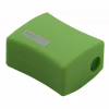 Точилка Buromax ALFA, RUBBER TOUCH з контейнером 2 отвори (BM.4778-1) - Image 5