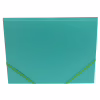 Папка на резинках H-Tone А4, зеленая (FOLD-HT-JJ40941-G) - Image 3
