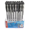 Ручка гелевая H-Tone 0,5мм, черная, уп. 40 шт. (PEN-HT-JJ20201-B) - Image 2