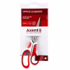 Ножиці Axent Shell, 18 см, біло-червоні (6304-06-A) - Image 2