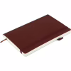 Книга записна Buromax Primo 125x195 мм 96 аркушів в клітинку обкладинка зі штучної шкіри Коричнева (BM.291161-25) - Image 3