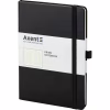 Книга записна Axent Partner Prime 145х210 мм A5 96 аркушів клітинка Чорний (8305-01-A) - Image 2
