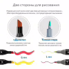 Набір маркерів Touch двосторонніх скетч маркерів 36 шт в чохлі (XK-MRK-BG) - Image 8