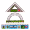Лінійка Yes набір Minecraft (3 предмети) лінійка 15 см (370674) - Image 2