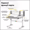 Парта з кріслом ErgoKids TH-330 W/G + Y-208 G - Image 2