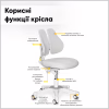 Парта з кріслом ErgoKids TH-330 W/G + Y-208 G - Image 8