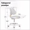 Парта з кріслом ErgoKids TH-330 W/G + Y-208 G - Image 9