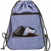 Сумка для взуття Cool For School з 2 блискавками з розширенням унісекс темно-синя (CF85759-24) - Image 2