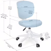 Дитяче крісло Evo-kids Study Air Plus Blue (Y-101 KBL Plus) - Image 2