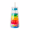 Розвиваюча іграшка Fat Brain Toys Пірамідка гвинтова тактильна SpinAgain (F110ML) - Image 2