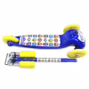 Самокат Bimbo Bike Monsters 12` з регулюванням висоти Синьо-жовтий (75803-IS) - Image 5