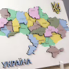 Набор для творчества Rosa Talent Карта Украины 3D пастельные цвета 24.5х18.5 см (4823098532552) - Image 2