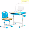 Парта зі стільцем Evo-kids (стіл+стілець+полиця+лампа) Blue (Evo-17 BL Ergo) - Image 3