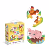 Пазл DoDo 4 в 1 Baby puzzle. Сільські тварини (300686) - Image 2