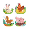 Пазл DoDo 4 в 1 Baby puzzle. Сільські тварини (300686) - Image 3