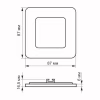 Світильник Videx LED 3W 5000K 220V в кобобці 2шт (VL-DLS-035(2)) - Image 3