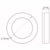 Світильник Videx LED ART IP65  15W 5000K (VL-BHFR-155) - Image 3